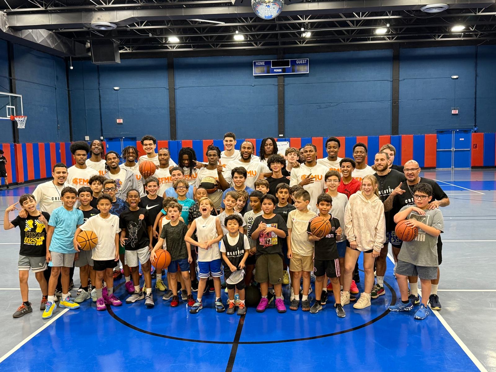 FMU joint camp with Creation